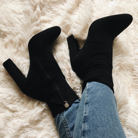 Steve Madden Shoes - Black Sock Boots
